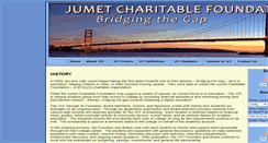 Desktop Screenshot of jumetcharitable.org